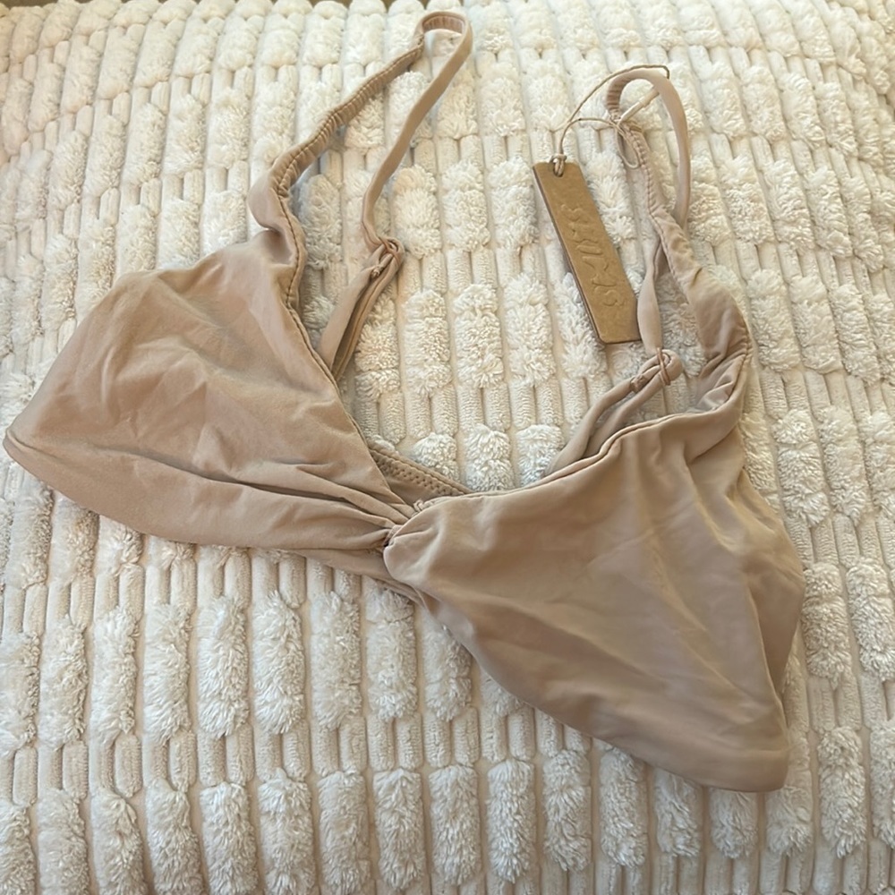 SKIMS Skimpy Scoop Bralette in CLAY NWT